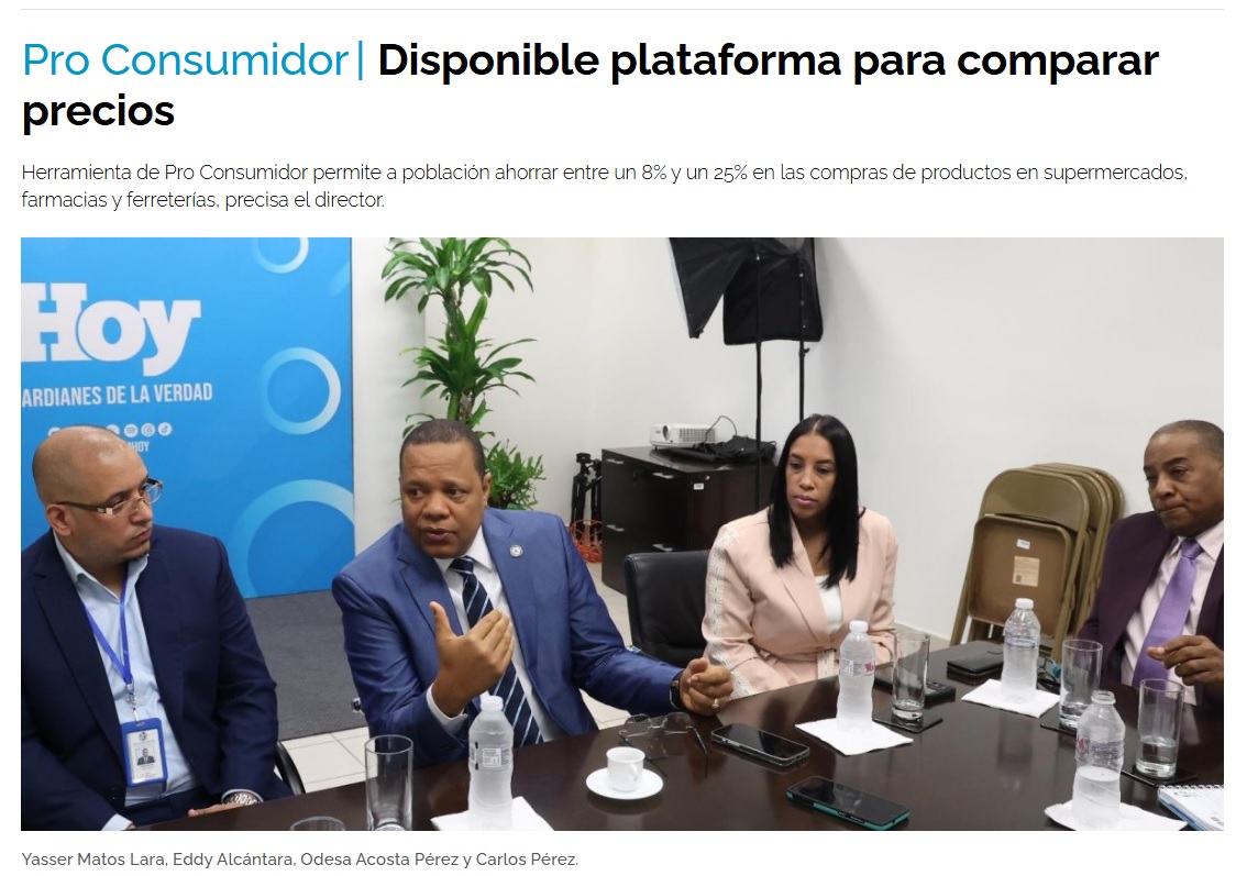 Entrevista Periódico Hoy: Lanzamiento de Nueva App